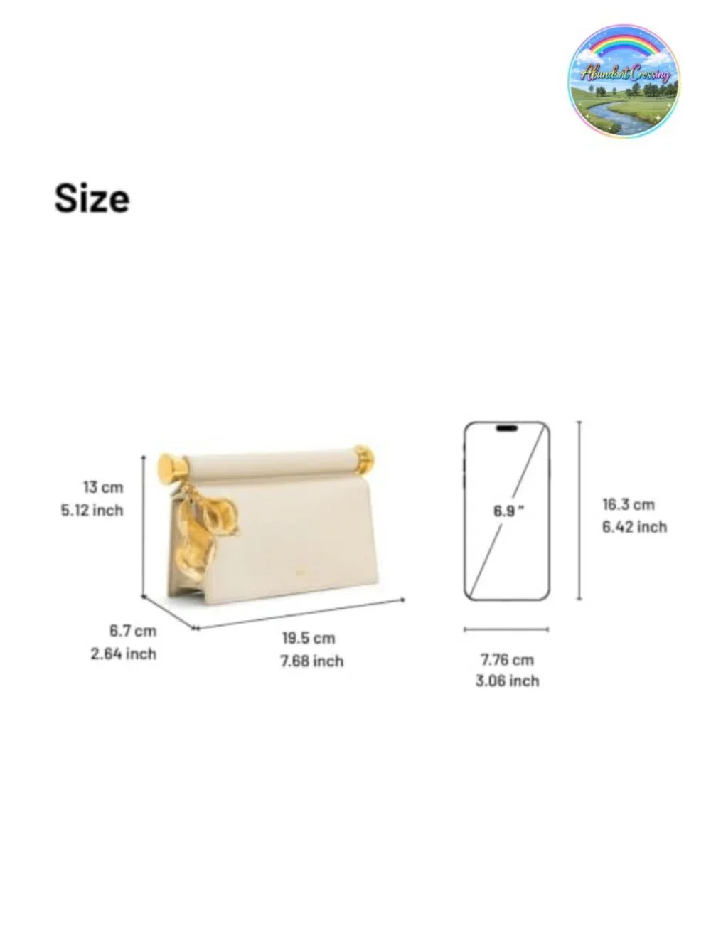 JW PEI Holly Metal Pendant Embellished Clutch Vegan Leather Evening Bag